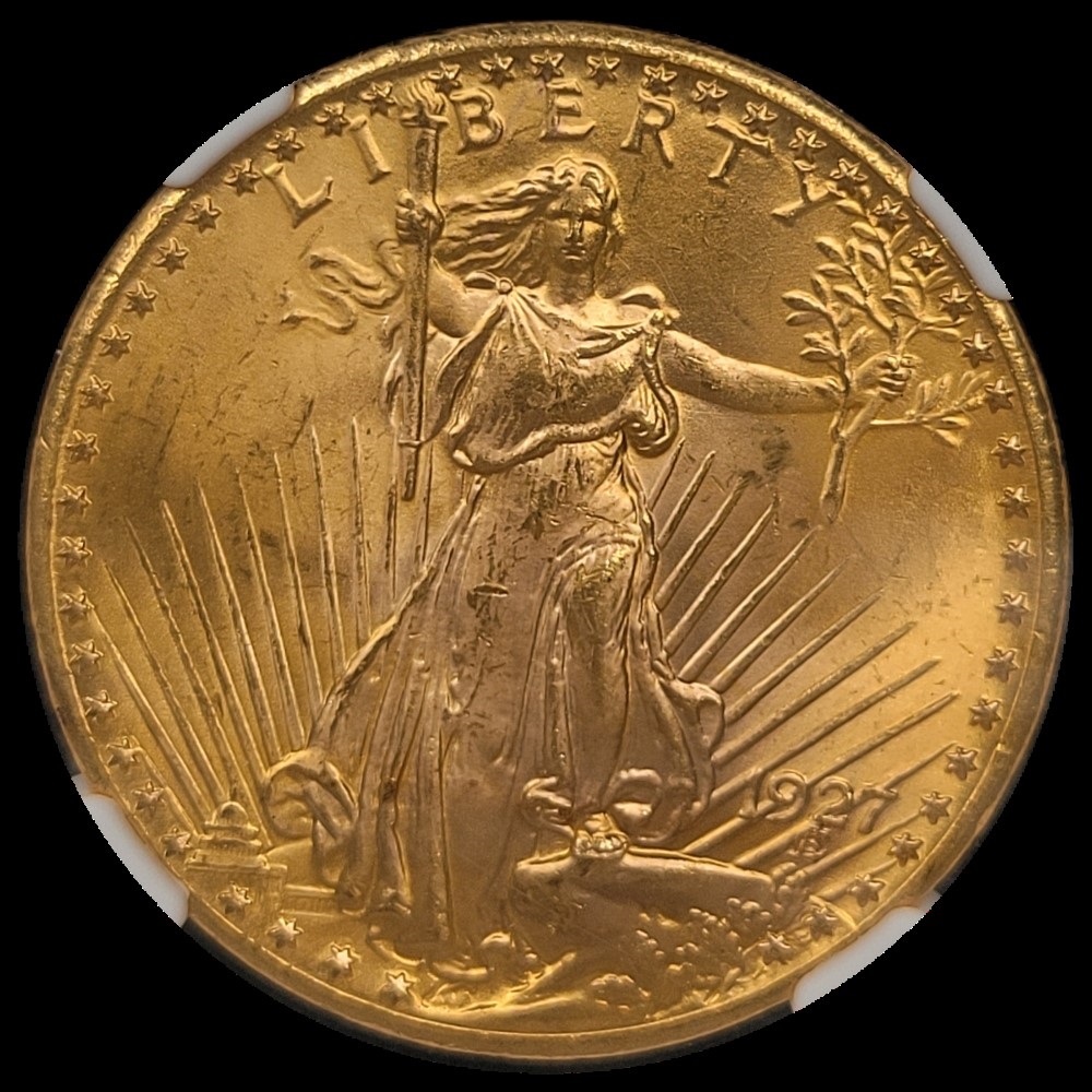 1927-$20-Saint-Gaudens-Double-Eagle